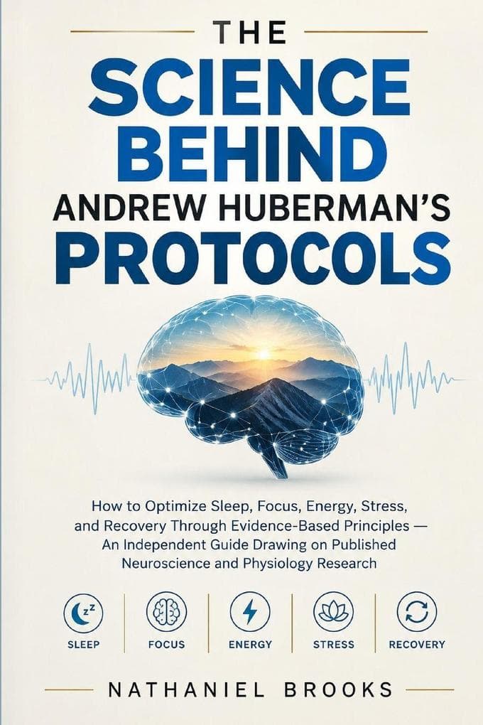 The Science Behind Andrew Huberman's Protocols: How to Optimize Sleep, Focus, Energy, Stress, and Recovery Through Evidence-Based Principles - An Independent Guide Drawing on Published Neuroscience and Physiology Research