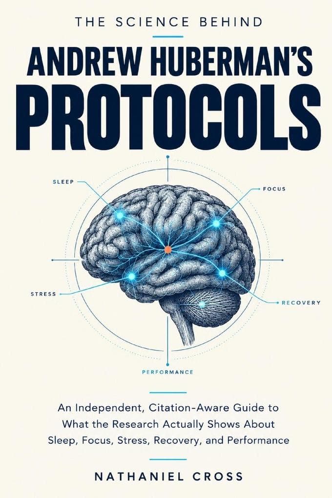 THE SCIENCE BEHIND ANDREW HUBERMAN'S PROTOCOLS: An Independent, Citation-Aware Guide to What the Research Actually Shows About Sleep, Focus, Stress, Recovery, and Performance
