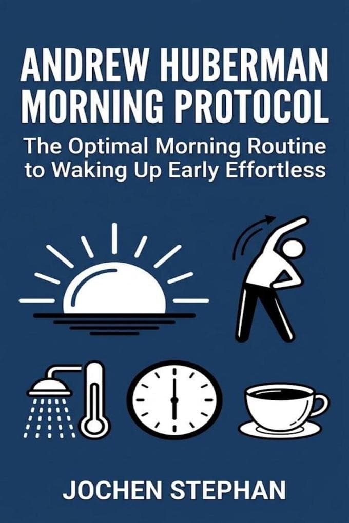 Andrew Huberman Morning Protocol: The Optimal Morning Routine to Waking Up Early Effortless
