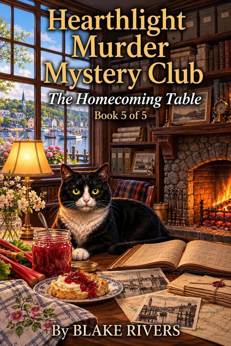Hearthlight Murder Mystery Club: The Homecoming Table (Book 5 of 5): Hearthlight Murder Mystery Club, #5