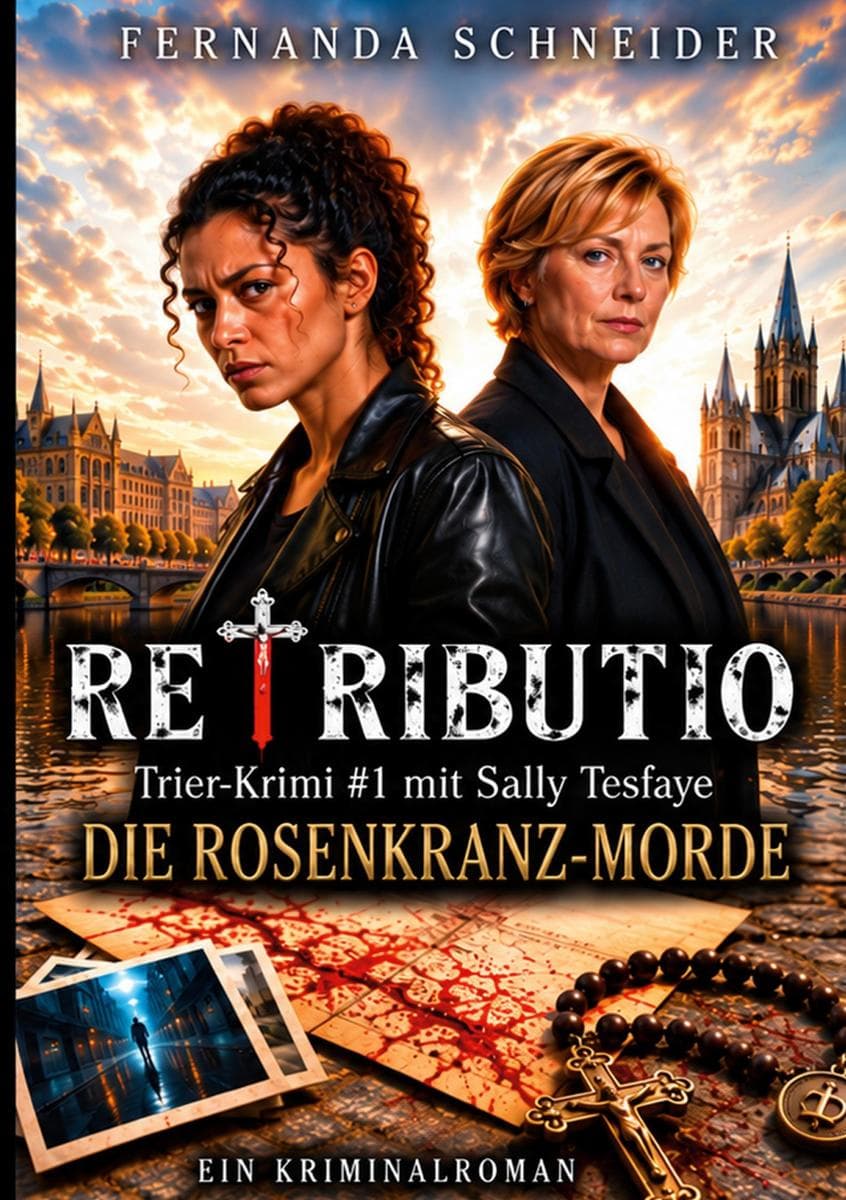 Retributio: Die Rosenkranz-Morde - Eine Mordserie. Ein Kloster. Eine Wahrheit, die niemand kennen sollte (Band 1 der Trier-Krimi-Reihe mit Kommissarin Sally Tesfaye)