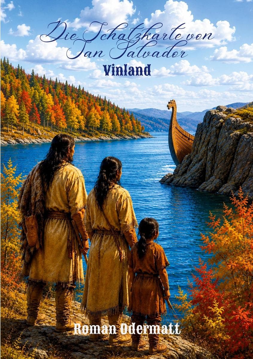 Die Schatzkarte von San Salvador - Vinland: Ein historischer Roman über den galicischen Mönch Diego und seine Reise mit den Nordmännern nach Amerika
