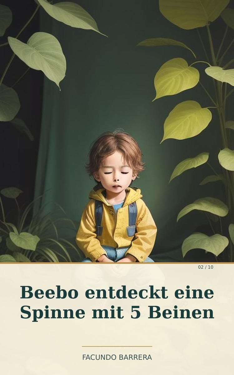 Beebo entdeckt eine Spinne mit 5 Beinen: Beebos große Abenteuer, #2