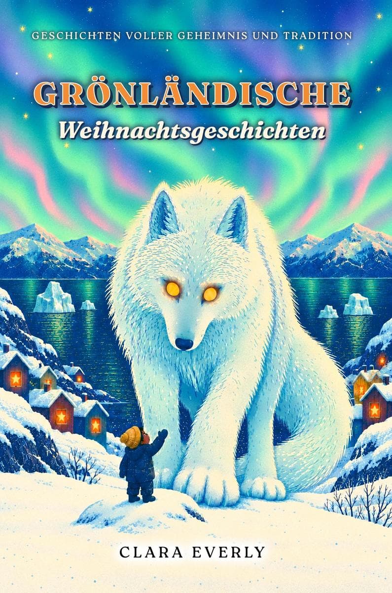 Grönländische Weihnachtsgeschichten: Legenden um die Mutter des Meeres, den Riesenwolf und das Nordlicht illustrierte Geschichten für Kinder von 8 bis 12 Jahren