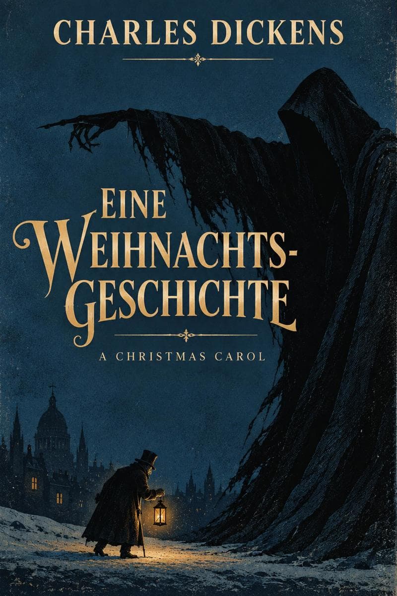 Eine Weihnachtsgeschichte - A Christmas Carol in modernem Deutsch und mit kolorierten historischen Illustrationen: Der Klassiker um Ebenezer Scrooge