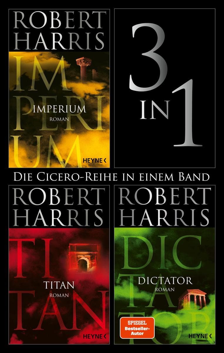 Cicero-Reihe (3-1 Bundle): Enthält Imperium, Titan, Dictator: Die Cicero-Reihe in einem Band