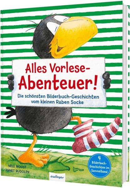 Der kleine Rabe Socke: Alles Vorlese-Abenteuer!: Die schönsten Bilderbuch-Geschichten vom kleinen Raben Socke