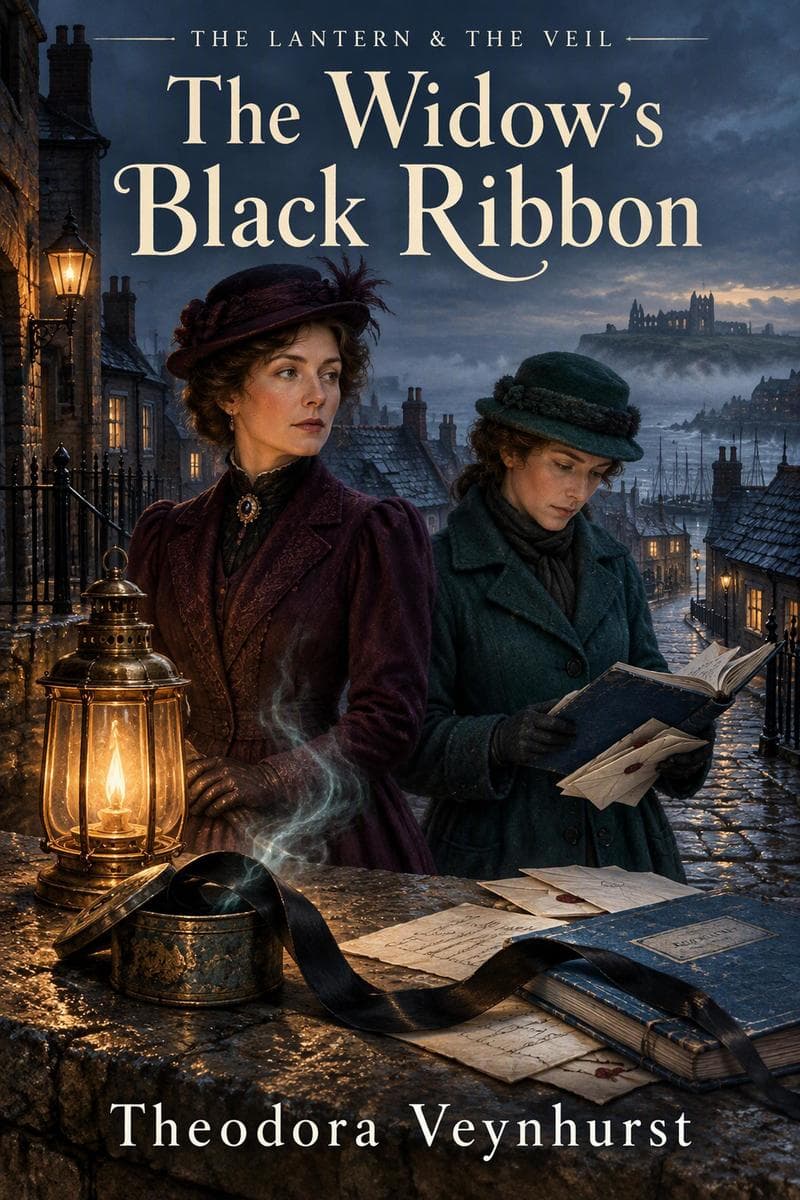 The Widow's Black Ribbon: The Lantern & the Veil, #2