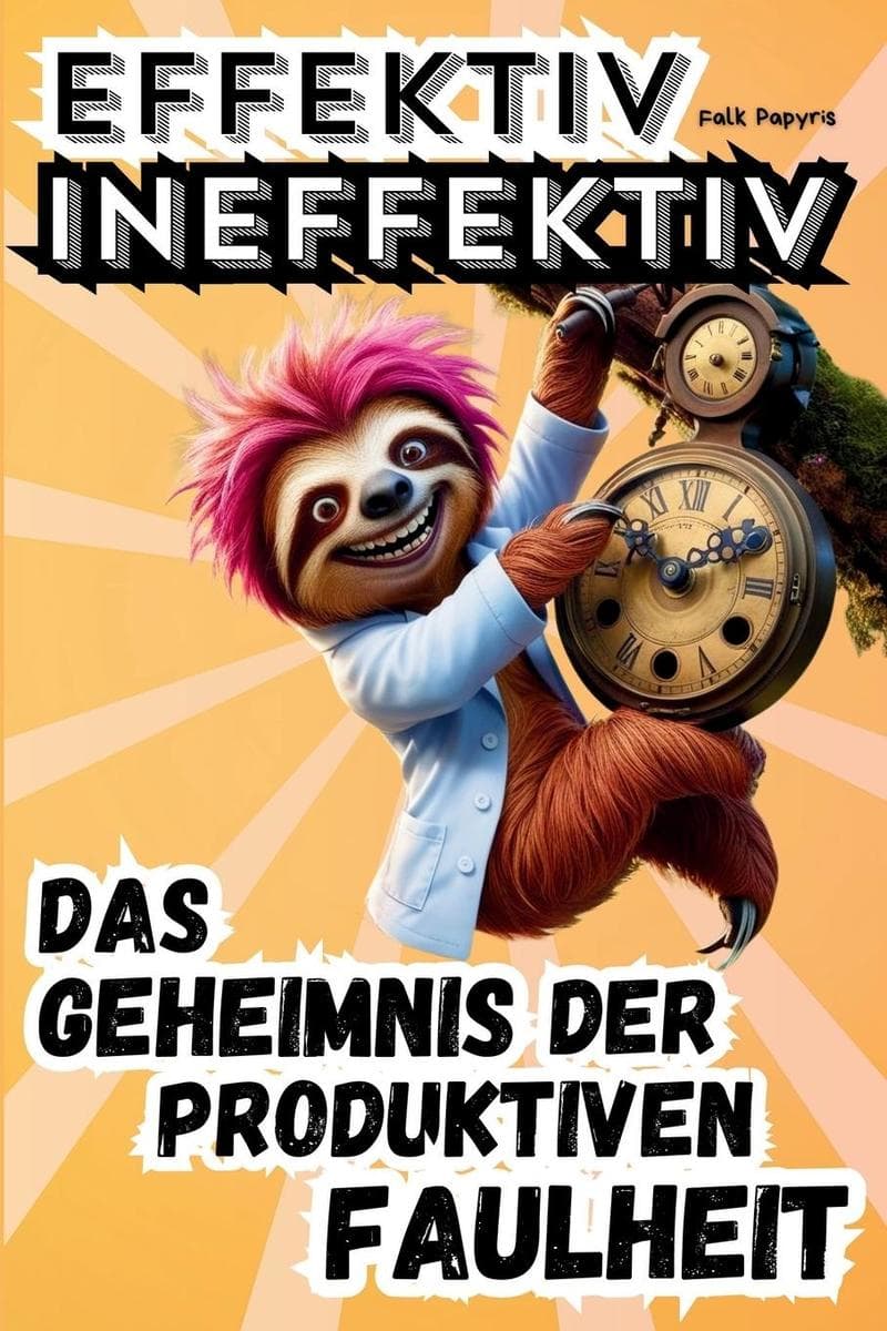 Effektiv ineffektiv-Das Geheimnis der produktiven Faulheit: Der letzte Ratgeber, den du brauchst. Stress = Fehlanzeige. Mehr Zeit für deine innere Ruhe