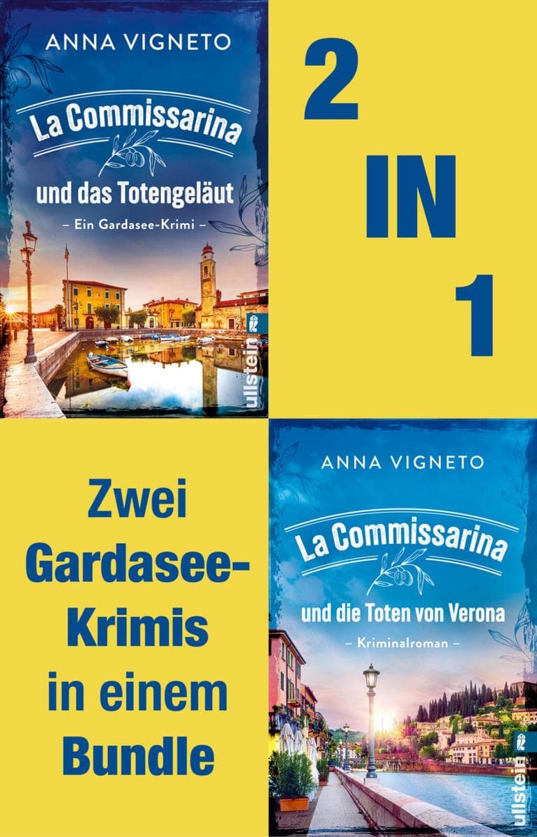 La Commissarina und das Totengeläut // La Commissarina und die Toten von Verona: Zwei Kriminalromane in einem Bundle