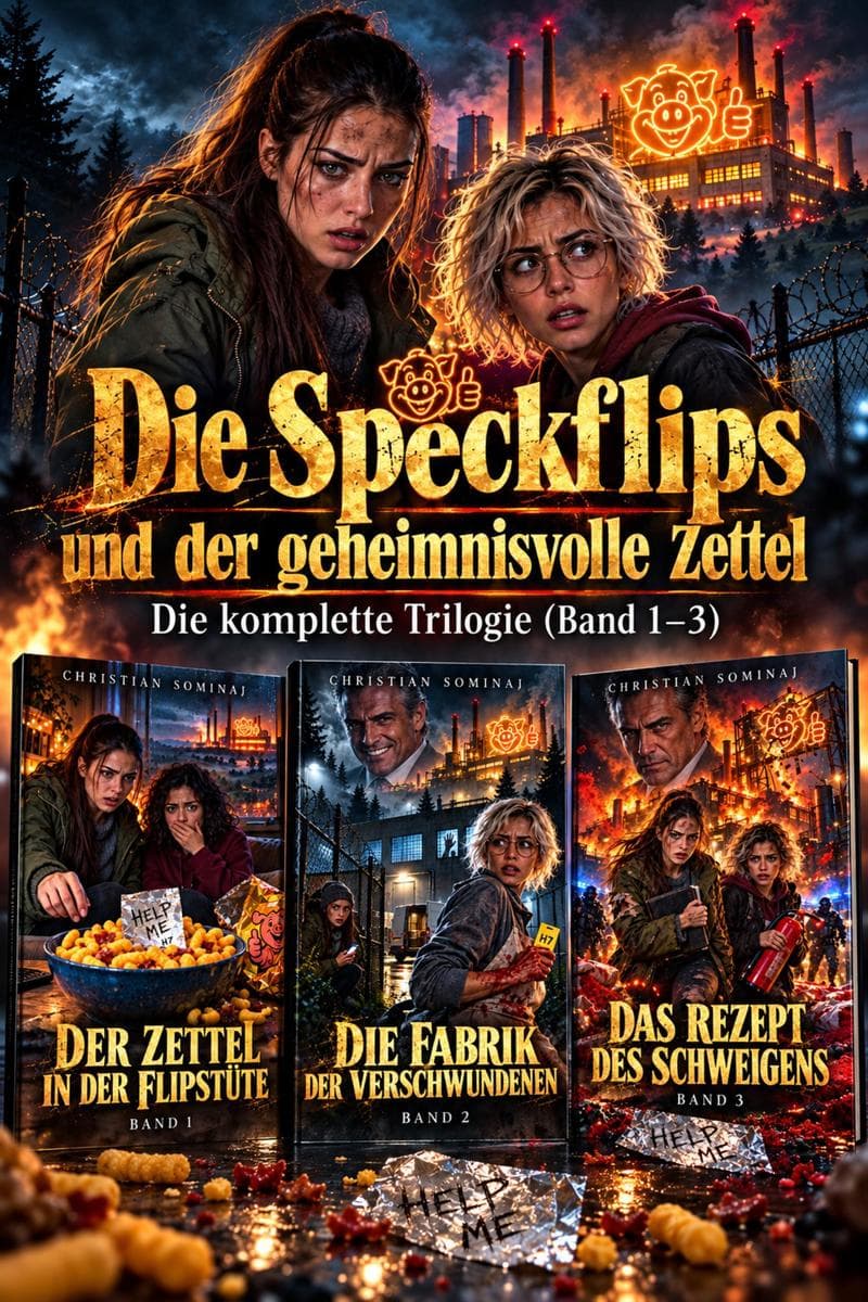 Die Speckflips und der geheimnisvolle Zettel Die komplette Trilogie (Band 1 3)