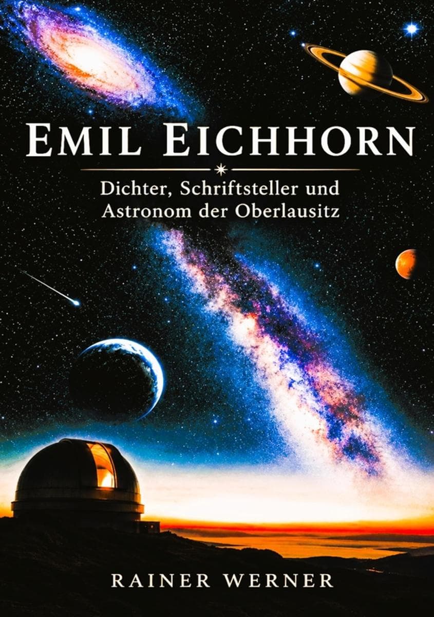Emil Eichhorn Dichter, Schriftsteller und Astronom der Oberlausitz: Astronomie Blick auf zu den Sternen