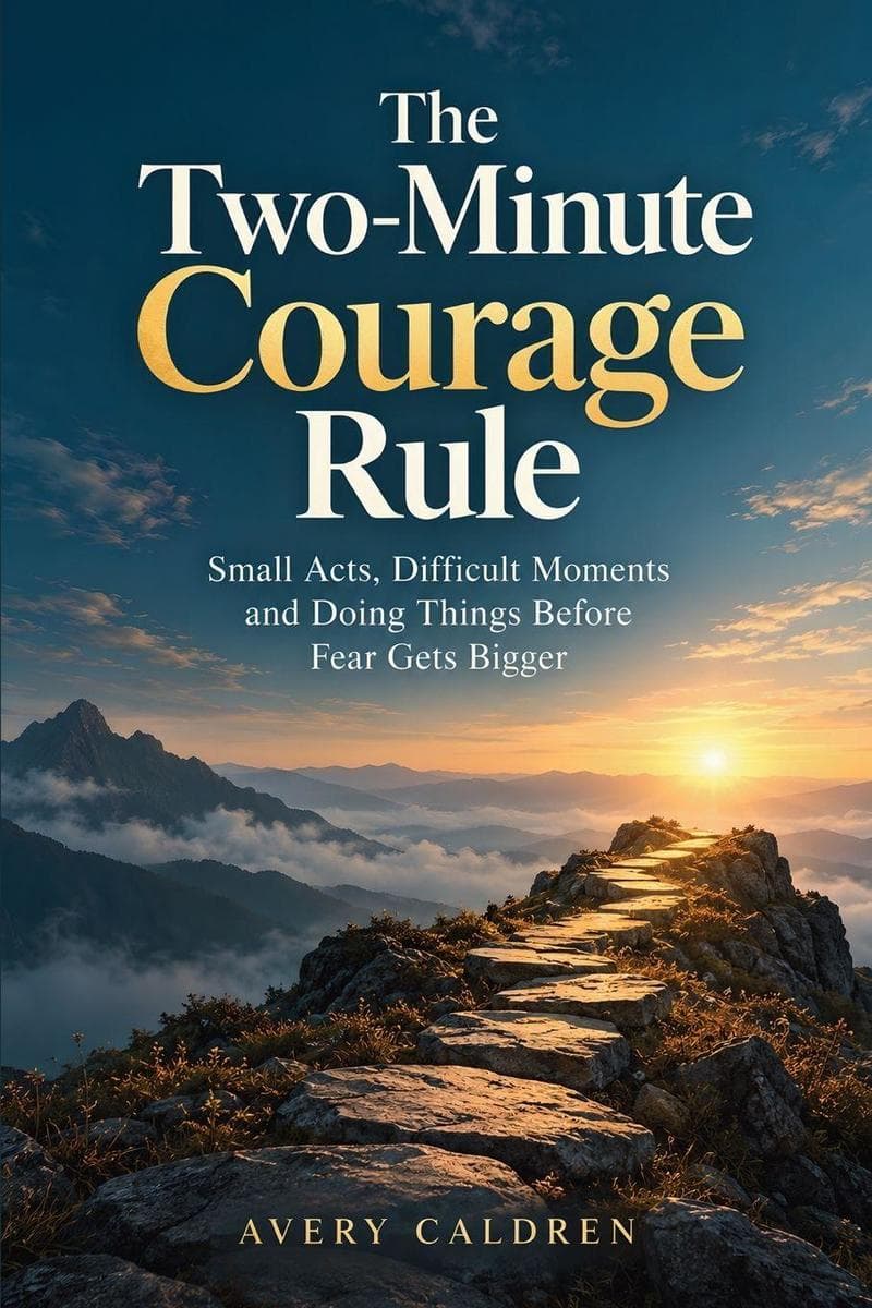 The Two-Minute Courage Rule: Small Acts, Difficult Moments and Doing Things Before Fear Gets Bigger