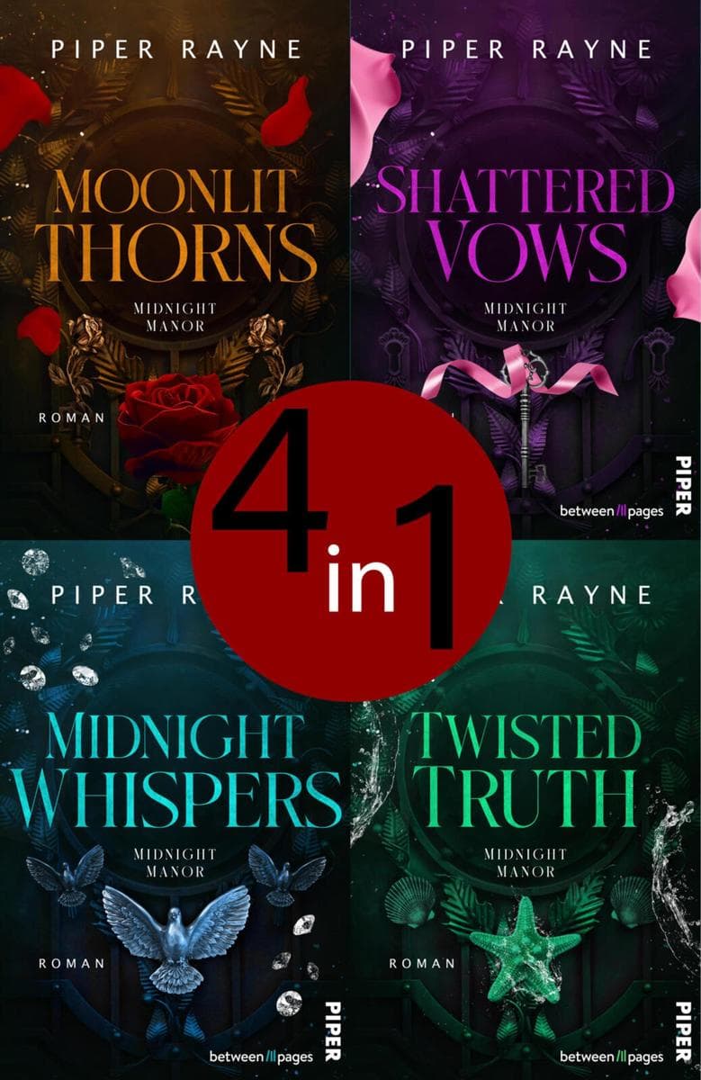 Bundle: Midnight Manor: Moonlit Thorns Shattered Vows Midnight Whispers Twisted Truth | Dark Romance Retellings um Märchenfiguren