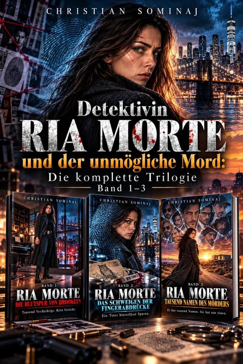 Detektivin Ria Morte und der unmögliche Mord:Die komplette Trilogie Band 1 3
