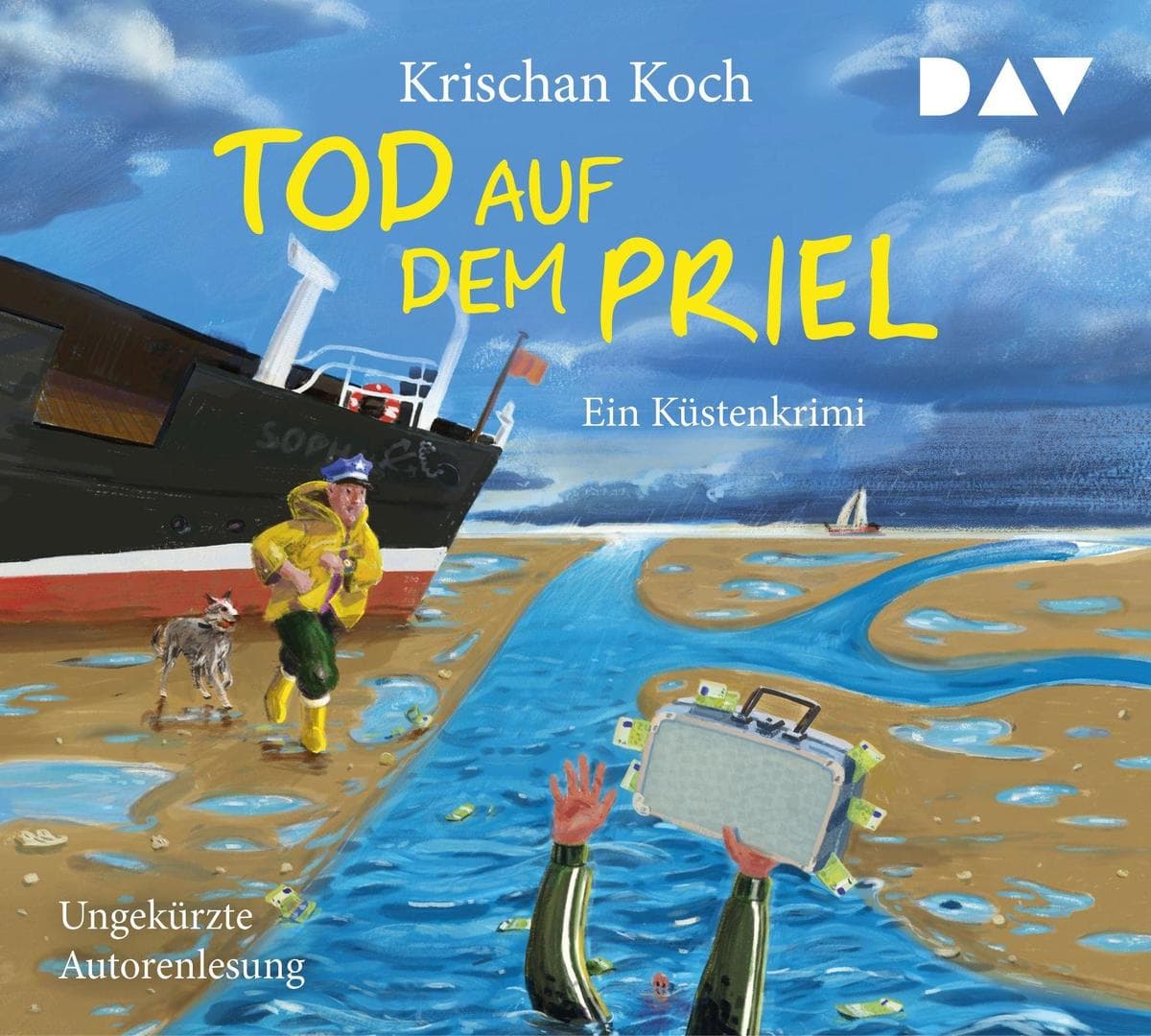 Tod auf dem Priel. Ein Küstenkrimi: Ungekürzte Autorenlesung mit Krischan Koch (5 CDs)