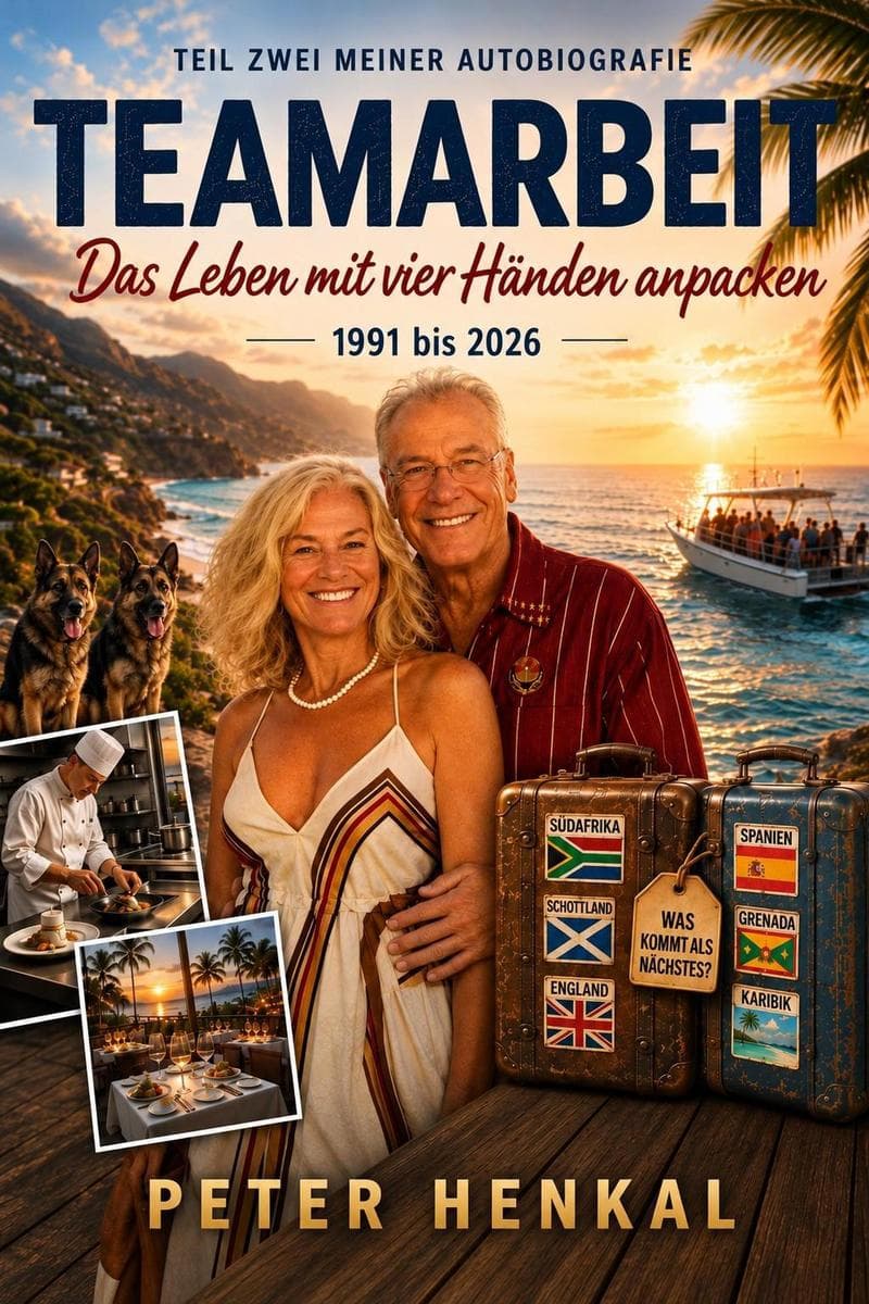 Das Leben mit vier Händen anpacken Teil Zwei: 1991 2026 Autobiografie: Autobiography Peter Henkal Book