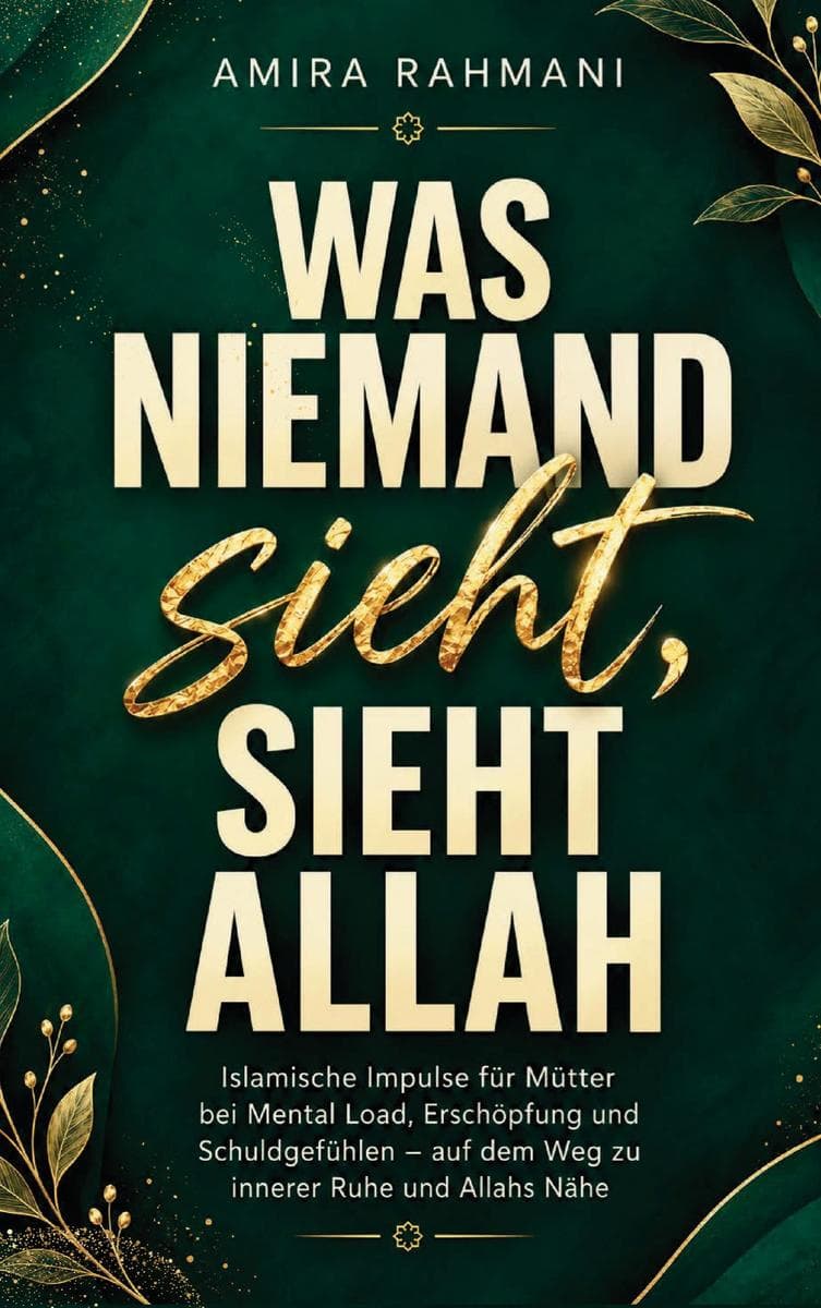 Was niemand sieht, sieht Allah: Islamische Impulse für Mütter bei Mental Load, Erschöpfung und Schuldgefühlen - auf dem Weg zu innerer Ruhe und Allahs Nähe