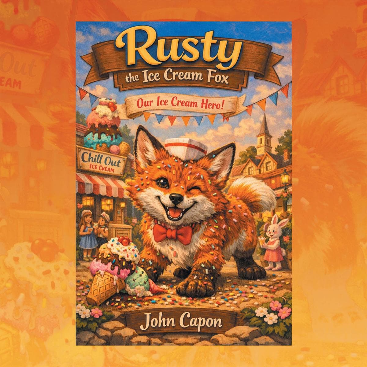 Rusty the Ice Cream Fox