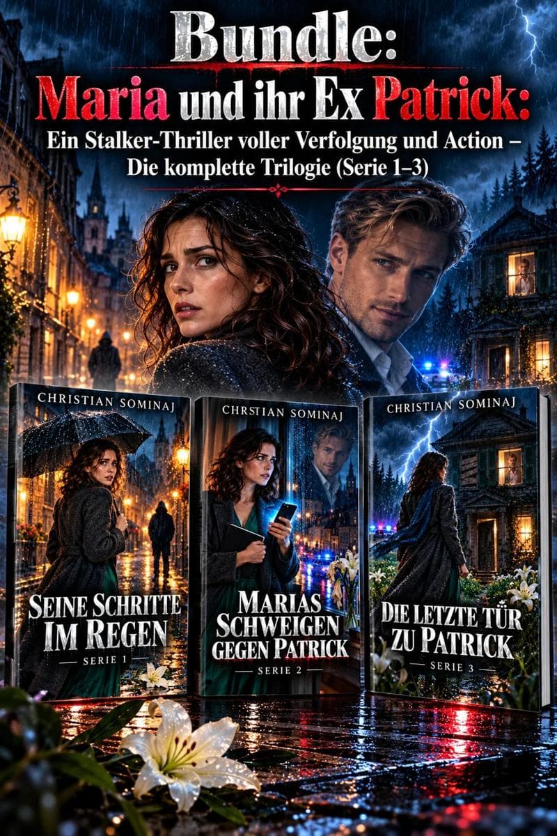 Bundle:Maria und ihr Ex Patrick:Ein Stalker-Thriller voller Verfolgung und Action Die komplette Trilogie (Serie 1 3)