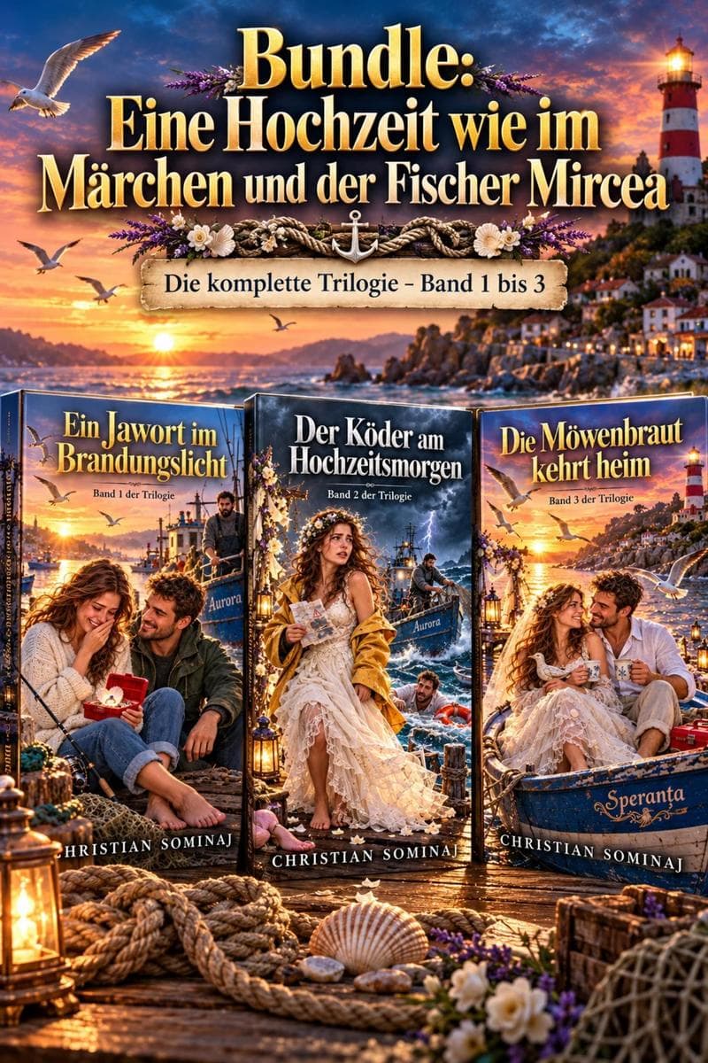 Bundle:Eine Hochzeit wie im Märchen und der Fischer Mircea Die komplette Trilogie Band 1 bis 3
