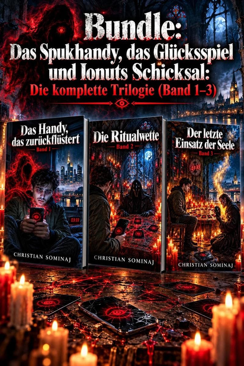 Bundle: Das Spukhandy, das Glücksspiel und Ionuts Schicksal:Die komplette Trilogie (Band 1 3)