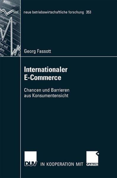 Internationaler E-Commerce: Chancen und Barrieren aus Konsumentensicht