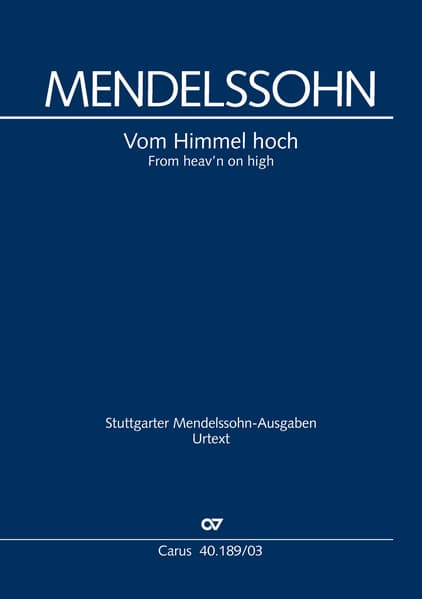 Vom Himmel hoch: Weihnachtskantate