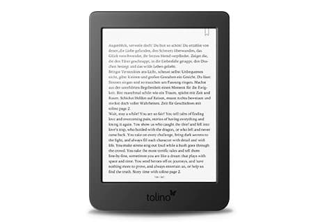 tolino eReader page 2
